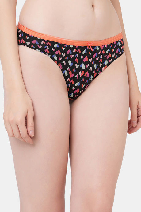 Soie Medium Rise Half Coverage Bikini Panty (Pack of 6) - Multicolor — image 4